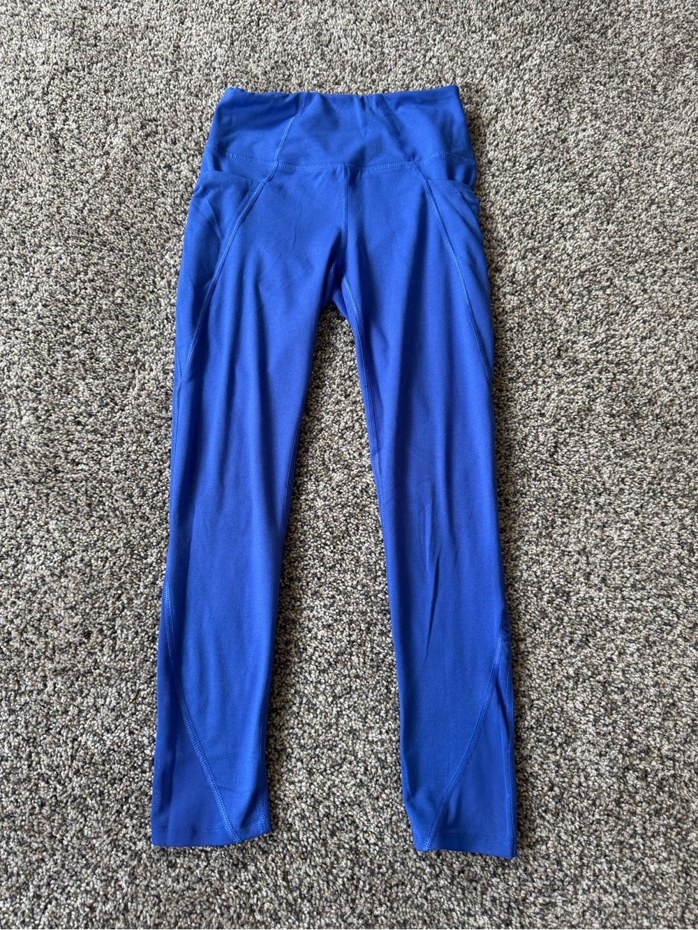 SO Royal Blue High-Waist Leggings